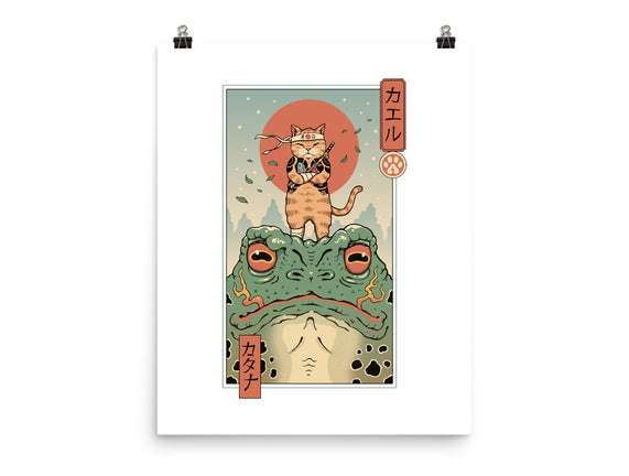 Catana And The Big Frog