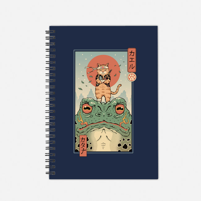Catana And The Big Frog-none dot grid notebook-vp021