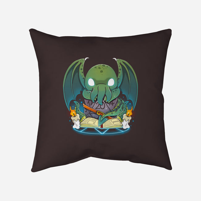 Demon Dice-none removable cover throw pillow-Vallina84