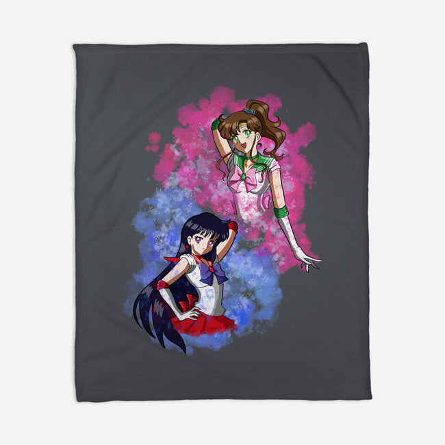 Mars And Jupiter-none fleece blanket-nickzzarto