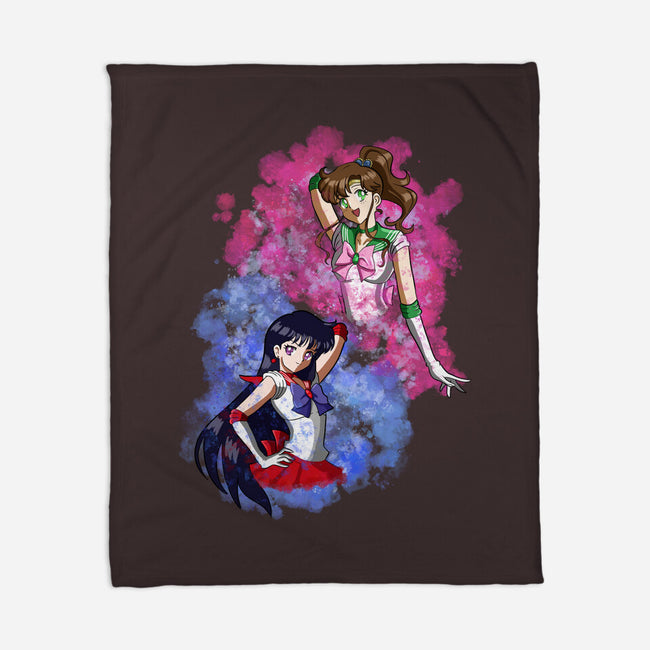 Mars And Jupiter-none fleece blanket-nickzzarto