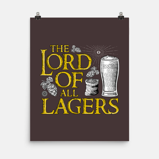 The Lord Of All Lagers-none matte poster-rocketman_art