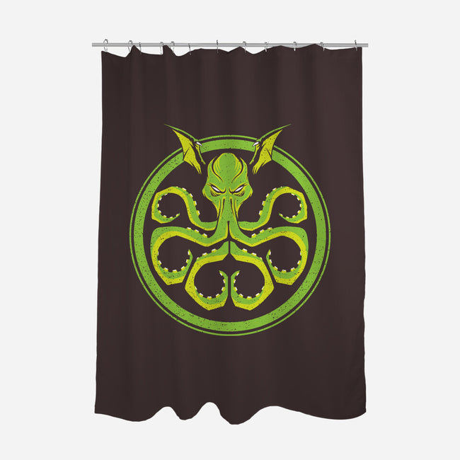 Hail Cthulhu-none polyester shower curtain-dalethesk8er