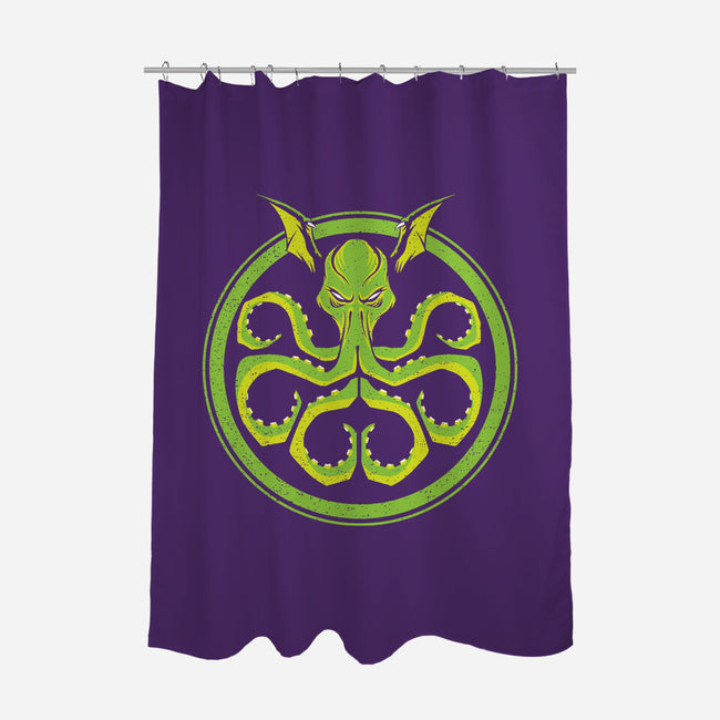 Hail Cthulhu-none polyester shower curtain-dalethesk8er