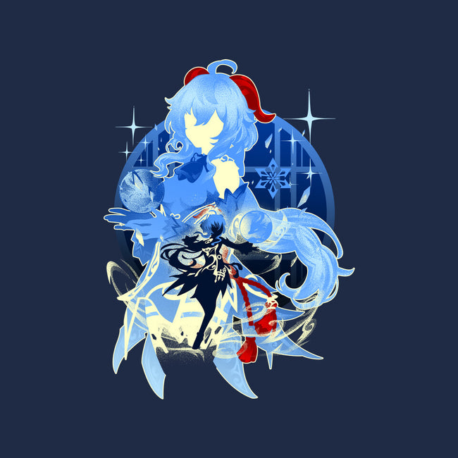 Plenilune Gaze Ganyu-none glossy sticker-hypertwenty