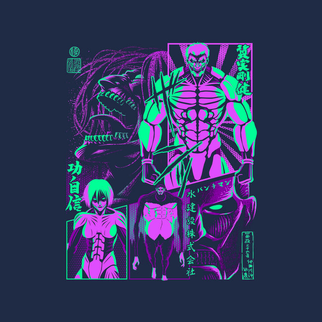 Retro Titans-none polyester shower curtain-albertocubatas