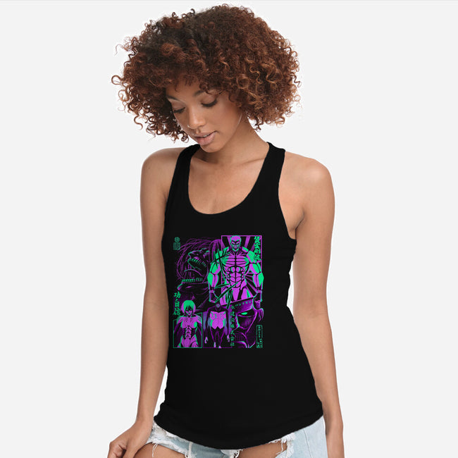 Retro Titans-womens racerback tank-albertocubatas