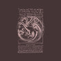 Vitruvia Dragon-none dot grid notebook-fanfabio