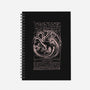 Vitruvia Dragon-none dot grid notebook-fanfabio