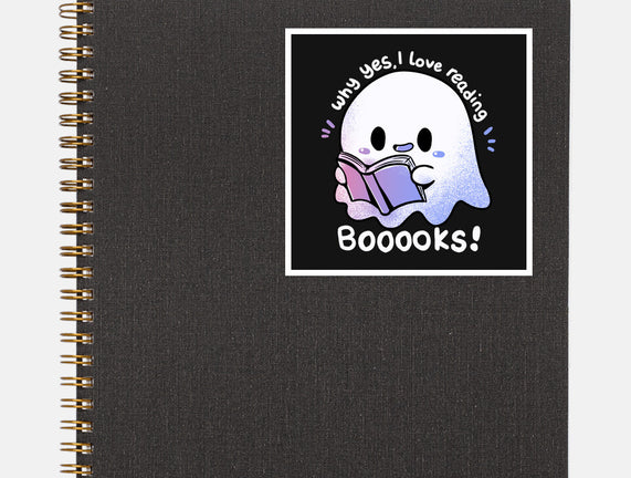 I Love Reading Booooks