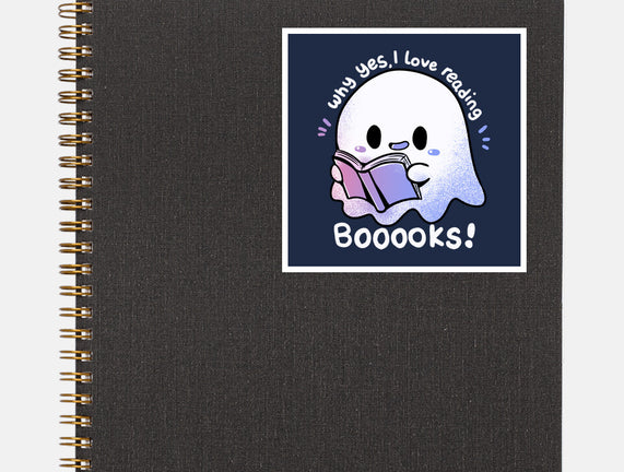I Love Reading Booooks
