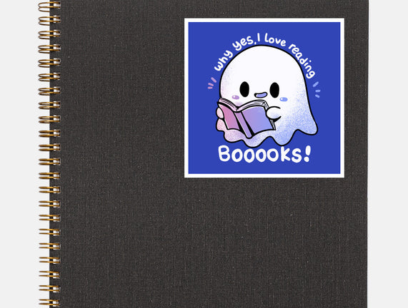 I Love Reading Booooks