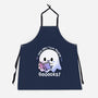 I Love Reading Booooks-unisex kitchen apron-TechraNova
