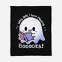 I Love Reading Booooks-none fleece blanket-TechraNova