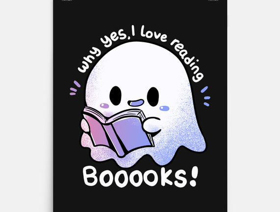 I Love Reading Booooks