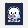 I Love Reading Booooks-none matte poster-TechraNova