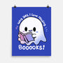 I Love Reading Booooks-none matte poster-TechraNova