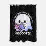 I Love Reading Booooks-none polyester shower curtain-TechraNova