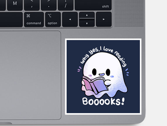 I Love Reading Booooks