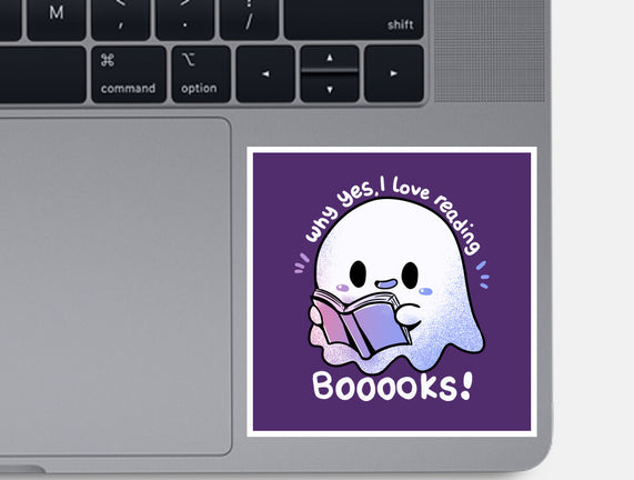 I Love Reading Booooks