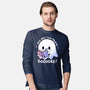I Love Reading Booooks-mens long sleeved tee-TechraNova