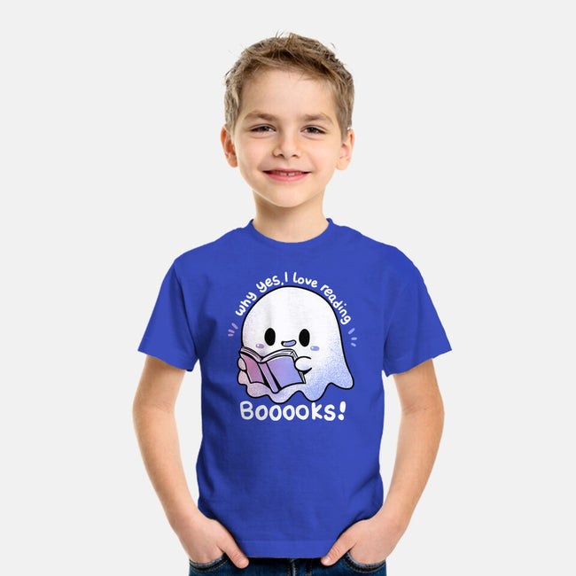 I Love Reading Booooks-youth basic tee-TechraNova
