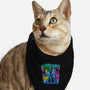 Experiment 626 Neon-cat bandana pet collar-Diegobadutees