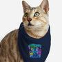 Experiment 626 Neon-cat bandana pet collar-Diegobadutees