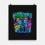 Experiment 626 Neon-none matte poster-Diegobadutees