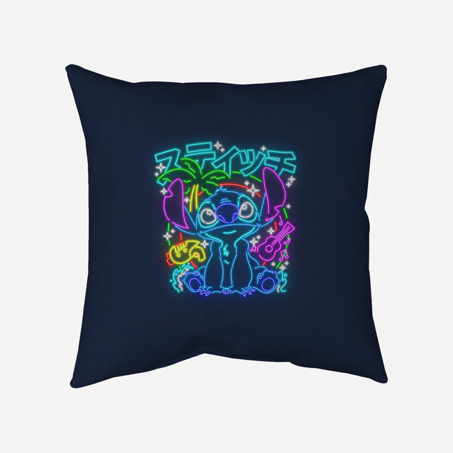 Experiment 626 Neon-none removable cover w insert throw pillow-Diegobadutees