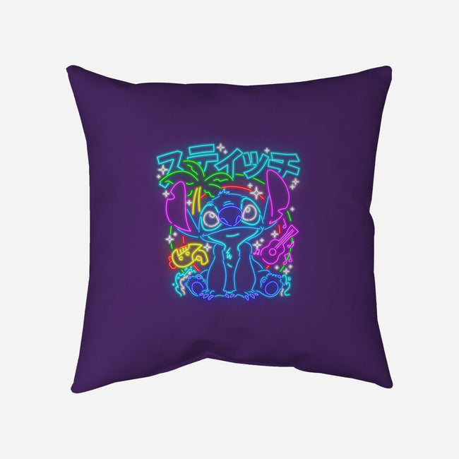 Experiment 626 Neon-none removable cover w insert throw pillow-Diegobadutees