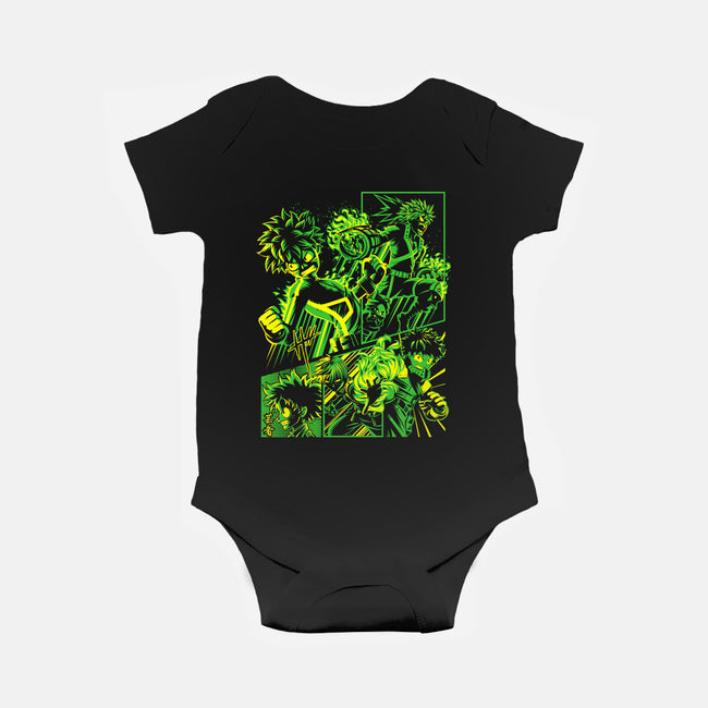 Team Academia-baby basic onesie-albertocubatas