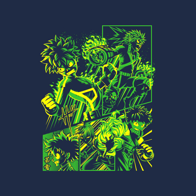 Team Academia-none stretched canvas-albertocubatas