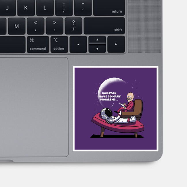 Problems-none glossy sticker-fanfabio