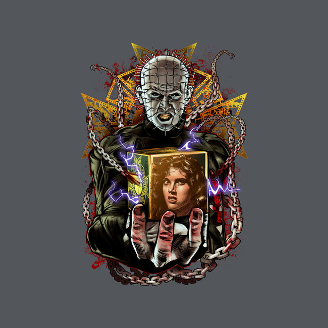 Death Cube-none polyester shower curtain-Conjura Geek