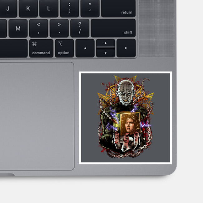 Death Cube-none glossy sticker-Conjura Geek