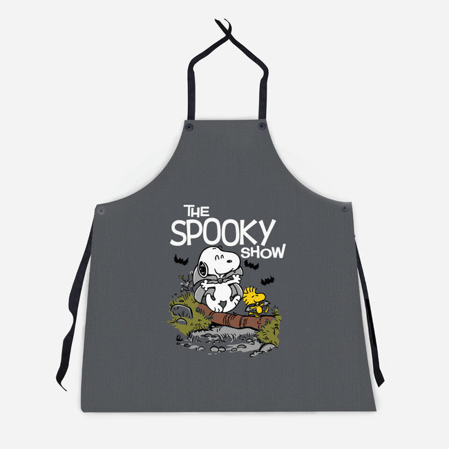 The Spooky Show-unisex kitchen apron-Xentee