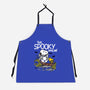 The Spooky Show-unisex kitchen apron-Xentee