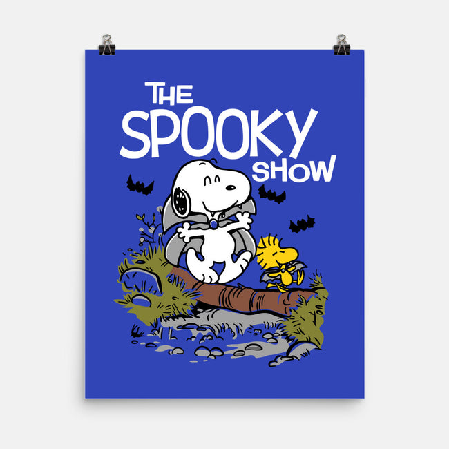 The Spooky Show-none matte poster-Xentee