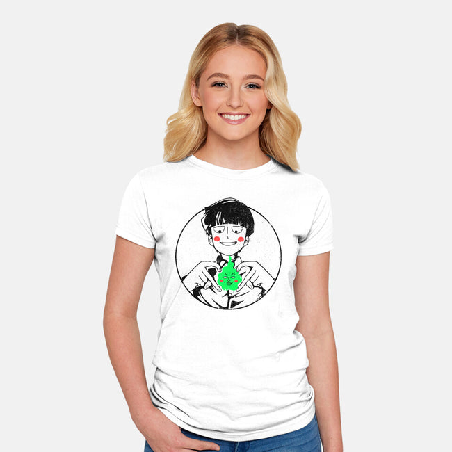 Spiritual Mentor-womens fitted tee-Douglasstencil