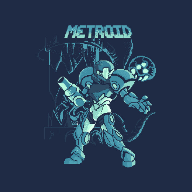 Pixel Metroid-none stretched canvas-Nihon Bunka