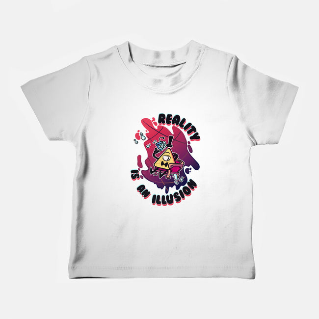 Reality Is An Illusion-baby basic tee-Duardoart