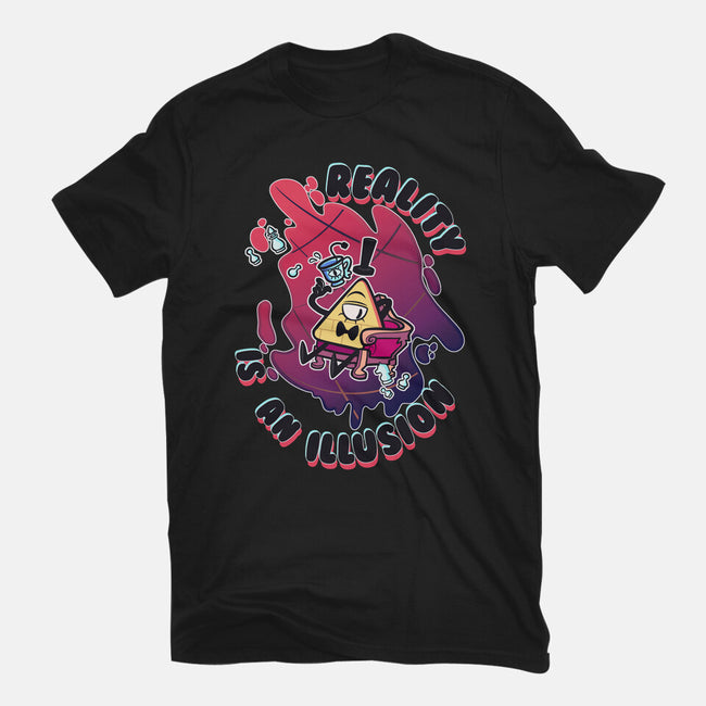 Reality Is An Illusion-unisex basic tee-Duardoart