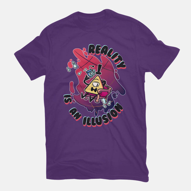 Reality Is An Illusion-youth basic tee-Duardoart