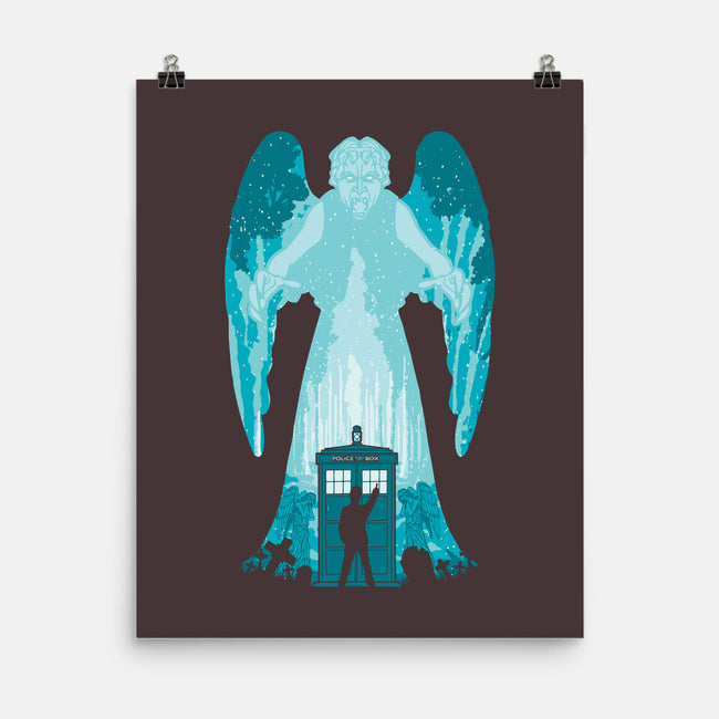 The Weeping Angel-none matte poster-dalethesk8er