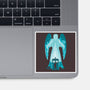 The Weeping Angel-none glossy sticker-dalethesk8er
