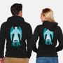 The Weeping Angel-unisex zip-up sweatshirt-dalethesk8er