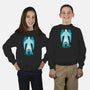 The Weeping Angel-youth crew neck sweatshirt-dalethesk8er