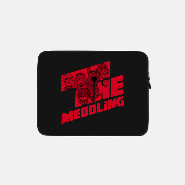 The Meddling-none zippered laptop sleeve-Boggs Nicolas