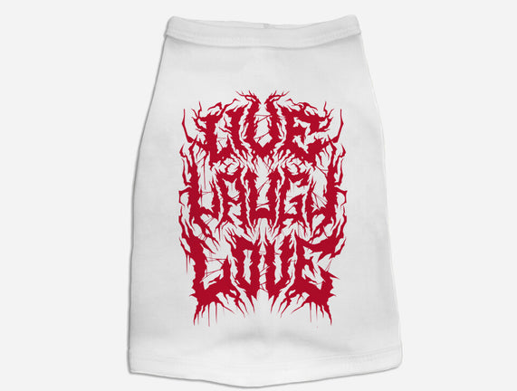 Live Laugh Love Black Metal